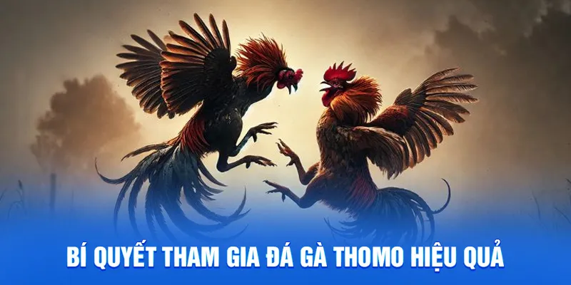 Đá Gà Thomo - Cá Cược Trực Tuyến, Trả Thưởng Nhanh 2025 3 Bí quyết tham gia đá gà thomo hiệu quả